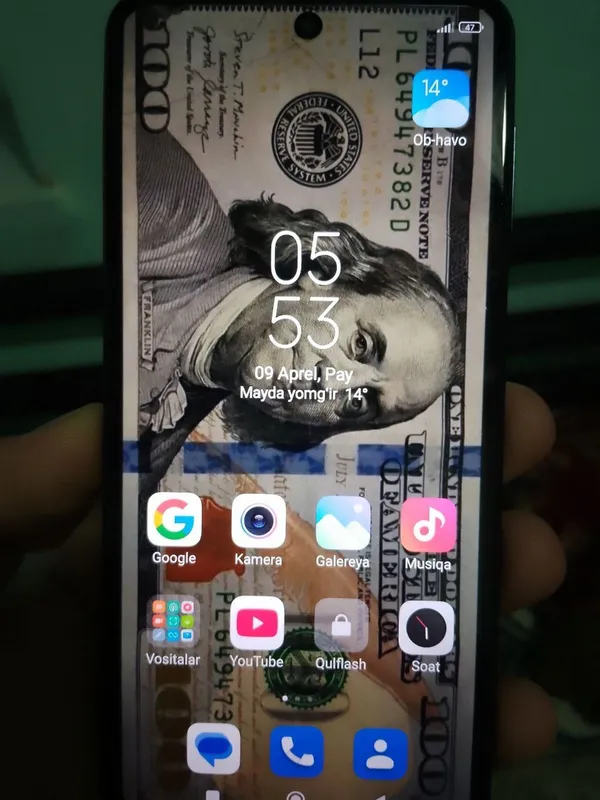 Redmi not 9s telefon sotiladi 6+2 128 hotirali — фото 2
