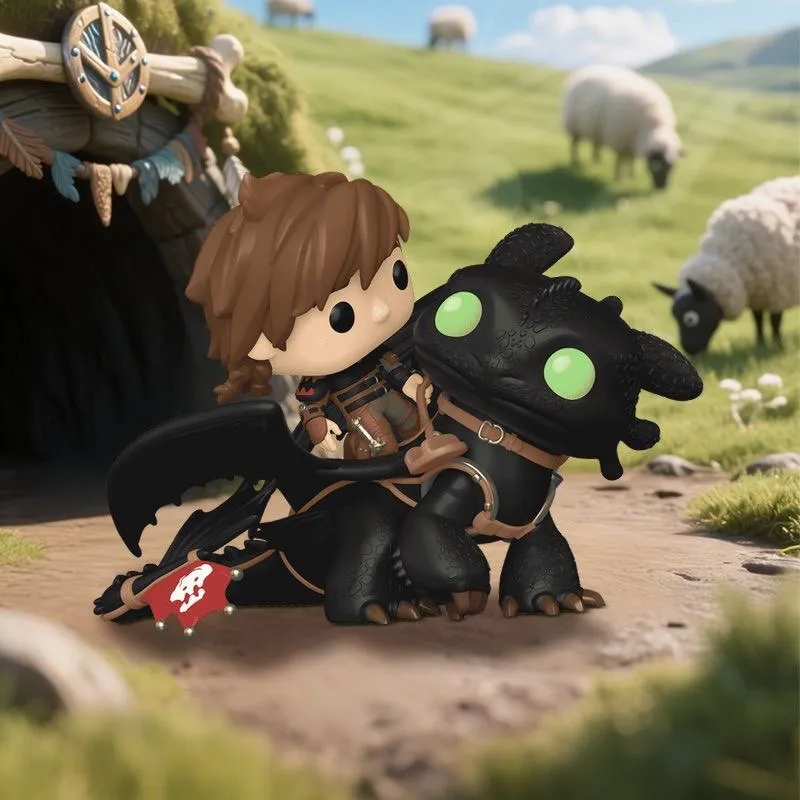 Funko POP Иккинг и Беззубик / Фигурка Игрушка 4 Funko POP Иккинг и Беззубик / Фигурка Игрушка 4