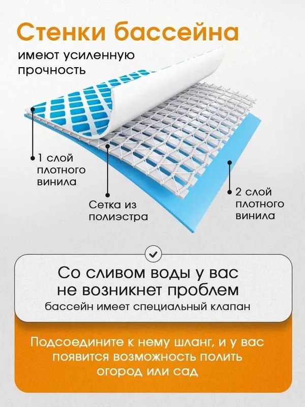 Бассейн Intex, 305×76 см, надувной бассейн 4 тонны, доставка бесплатно 2
