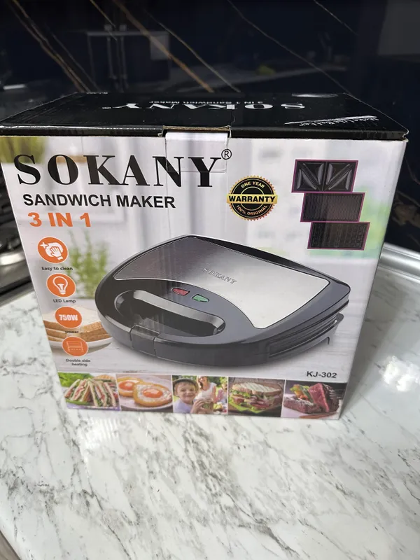 Сэндвичница Sokany 3 в 1 — фото 1