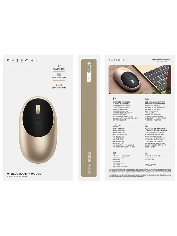 Беспроводная мышь Satechi M1 Bluetooth 6 Беспроводная мышь Satechi M1 Bluetooth 6