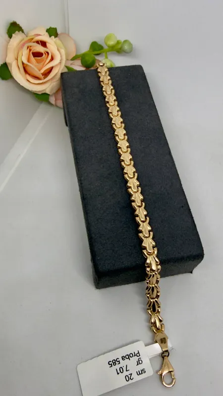 Braslet 585 proba dlina 20 sm