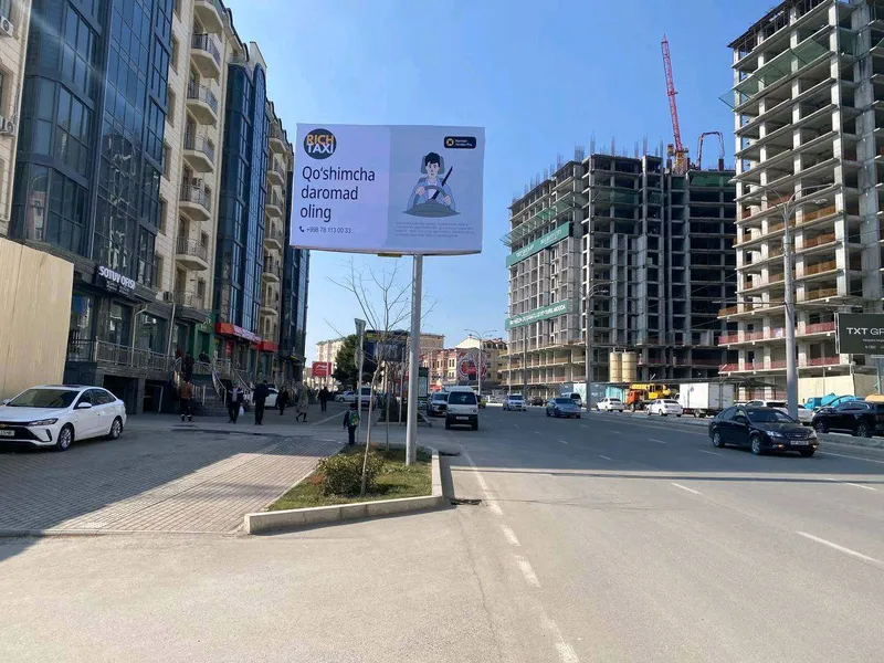 Viloyatlarda, led ekran, bilbo'rdlarda reklama — фото 2