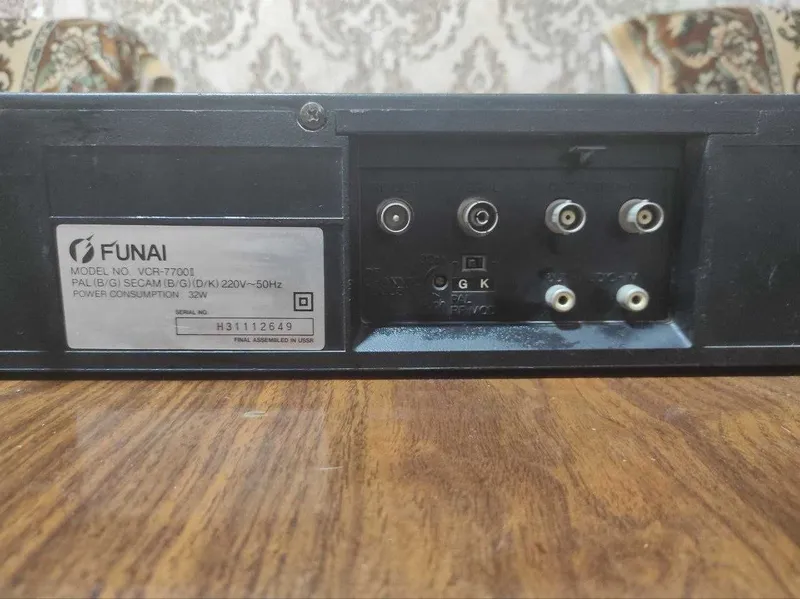 Видеомагнитофон Funai Vcr-7700 — фото 2