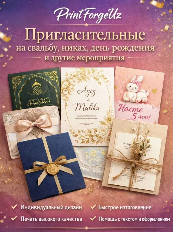 Пригласительные на свадьбу,дни рождения,никах Пригласительные на свадьбу,дни рождения,никах