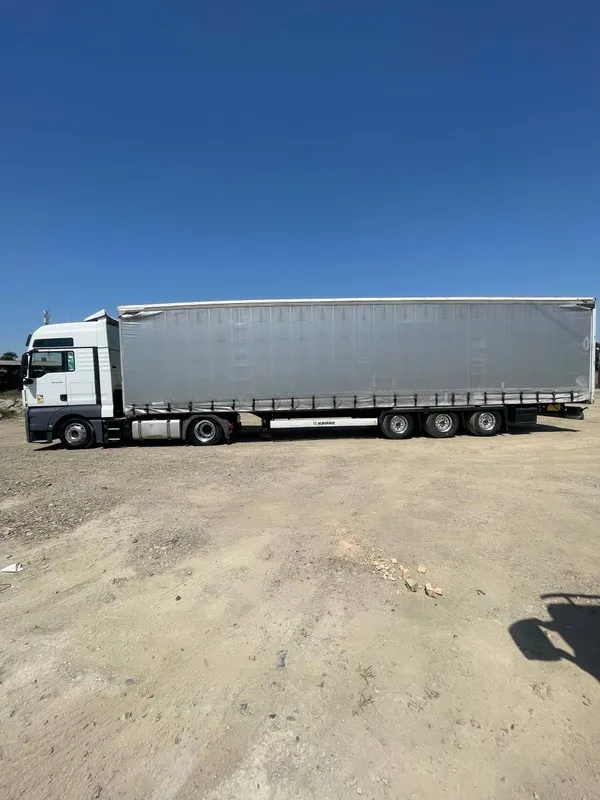 MAN TGX 18.500 EURO 6 + KRONE SD (MEGA) Прицеп Сотилади 5