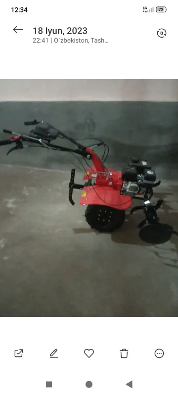 motokultivator sotiladi 7ot kuchli ishlatilgan