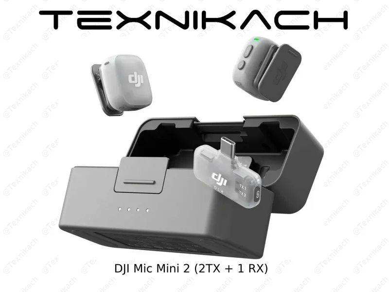 DJI Mic Mini 2 (2TX + 1 RX) • Доставка • Проверка при получении