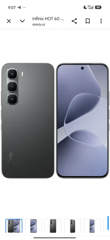 Infinix hot 60 pro+ 8/256 black 1 Infinix hot 60 pro+ 8/256 black 1