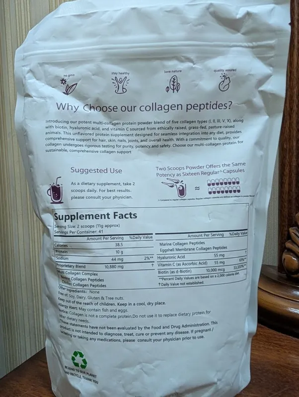 Collagen peptides multi kolagen, колаген sifati 100% zo'r optom narxda — фото 2