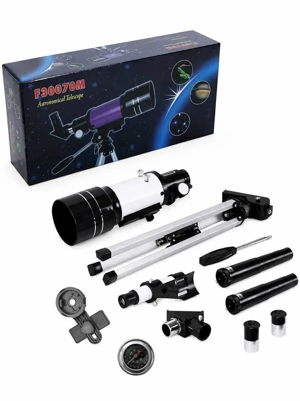 Astronomik teleskop F30070M– 150 x martagacha yaqinlashtirish 6 Astronomik teleskop F30070M– 150 x martagacha yaqinlashtirish 6