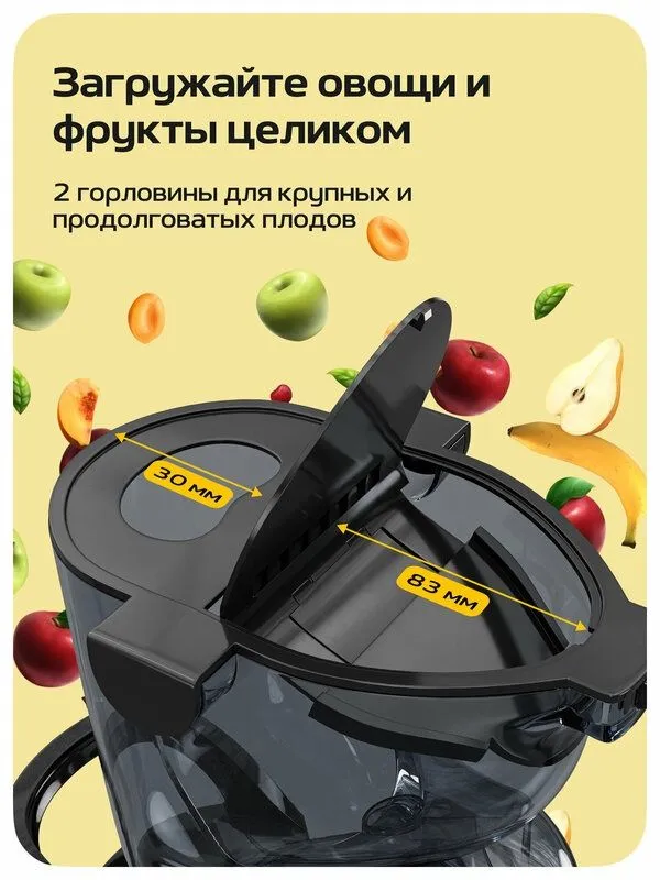 Шнековая соковыжималка Wollmer J310 Extr 2 Шнековая соковыжималка Wollmer J310 Extr 2