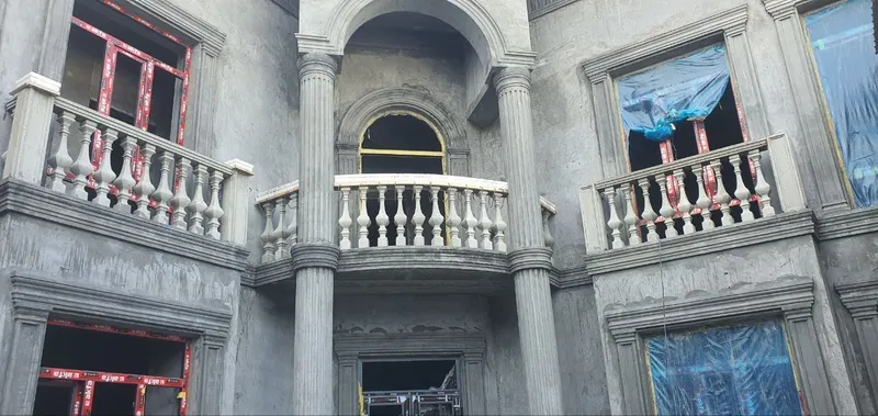 Балясина из травертина и бетон, Balyasina travertindan va betondan — фото 1