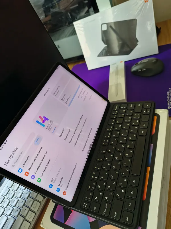 Xiaomi Pad 6® plansheti, klaviatura ®, stilus®. 7