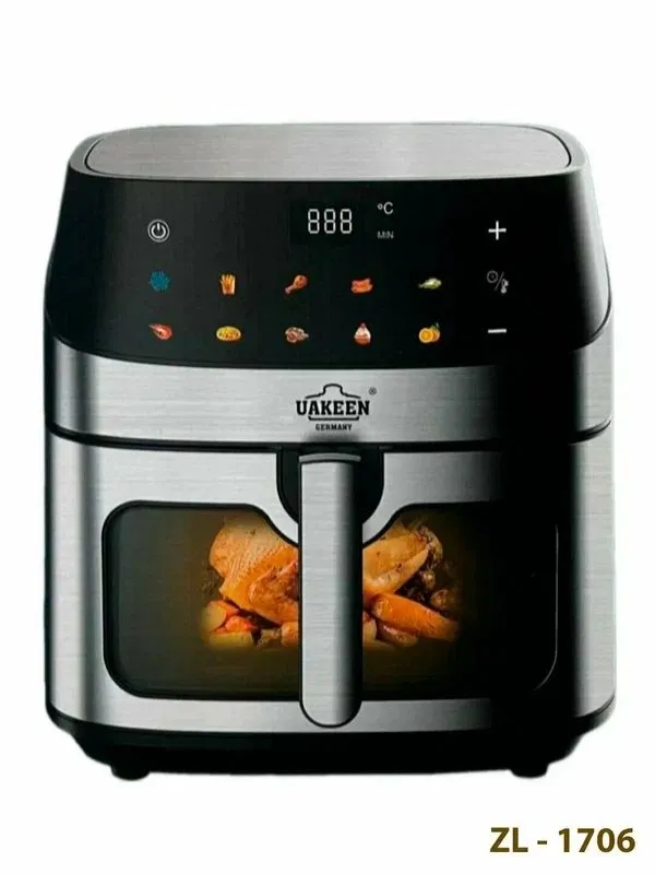Аэрогриль UAKEEN "ZL-1706", электронное управление, 1800 Вт