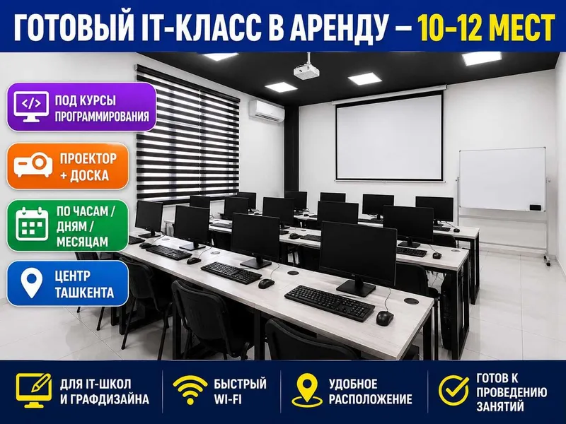 Аренда класса 50 м² под курсы и тренинги — евроремонт
