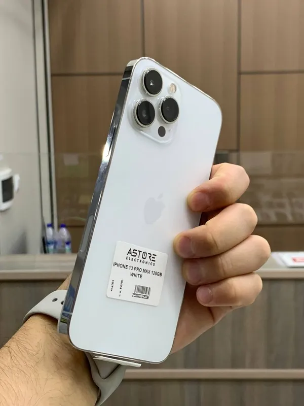 Ideal Iphone 13 pro MAX, 100 Yomkost,128GB white
