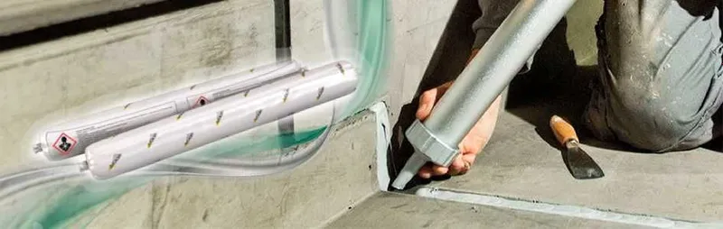 Сазиласт 13 Однокомпонентный полиуретановый герметик для швов диформац