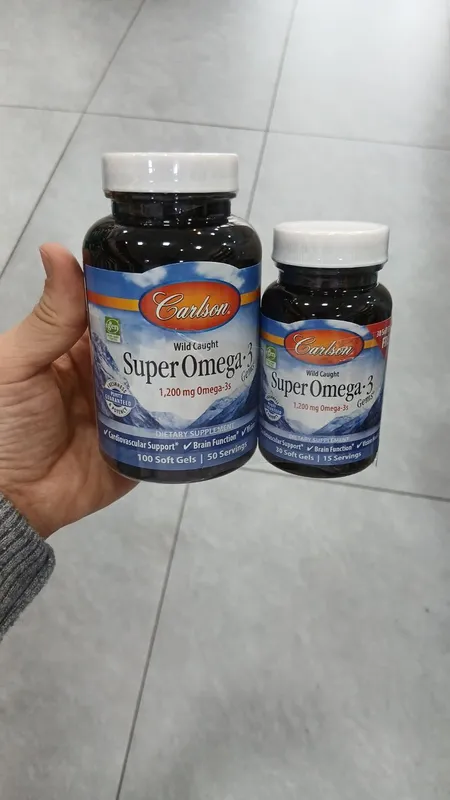 Carlson Omega 3.        1200mg Omega-3s — фото 2