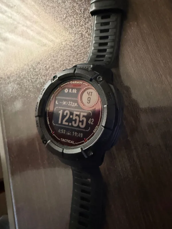 Смарт-часы Garmin Instinct 2X Solar Tactical Edition, Black 5