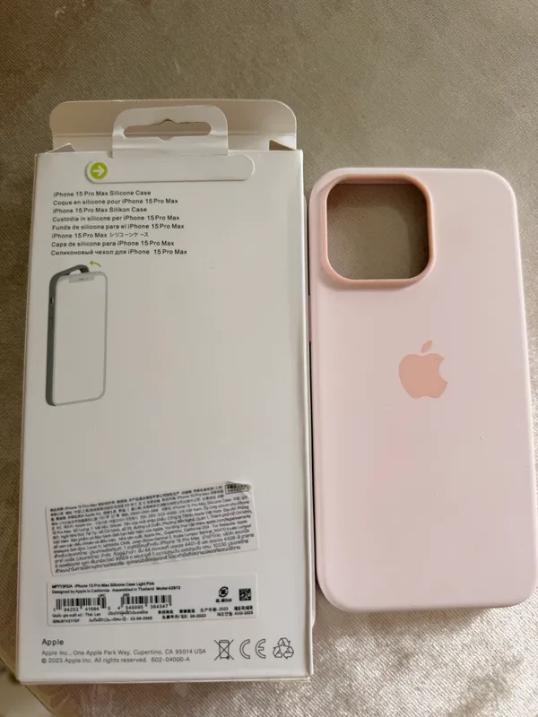 Чехол Apple Silicone iPhone 15 Pro Max — фото 1