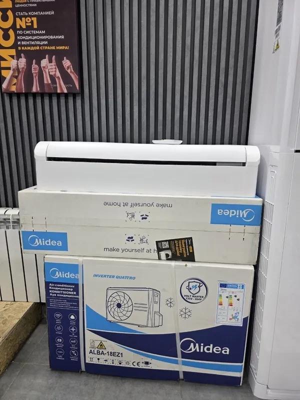 New Новинка Кондиционер Midea Alba Pro 12000 btu. Kansaner Alba Pro 12 — фото 4