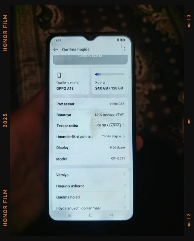 Oppo a18 128gb sotladi 6 Oppo a18 128gb sotladi 6
