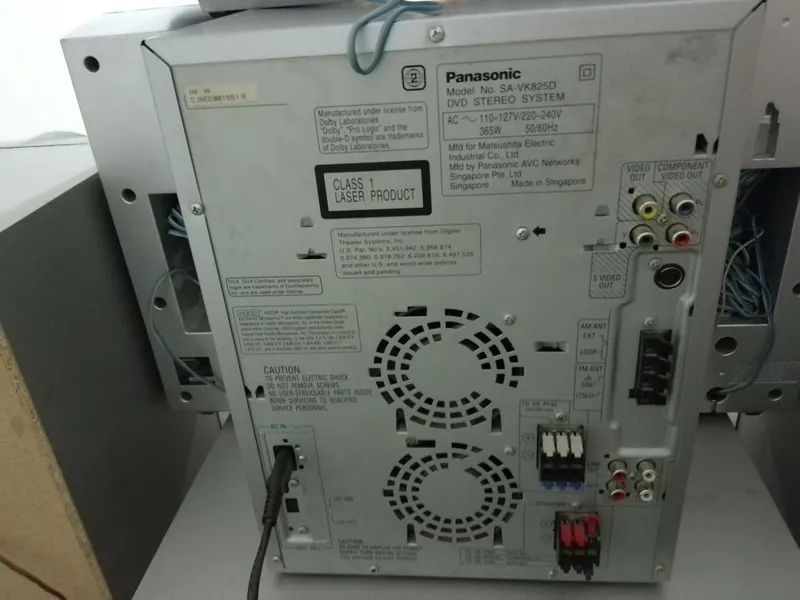 Panasonic sa- vk 825d . Полный камплект 5