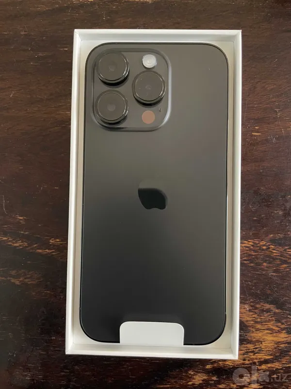 iPhone 14 Pro 256/73 Qora rang Holati yaxshi 10/9 1 iPhone 14 Pro 256/73 Qora rang Holati yaxshi 10/9 1