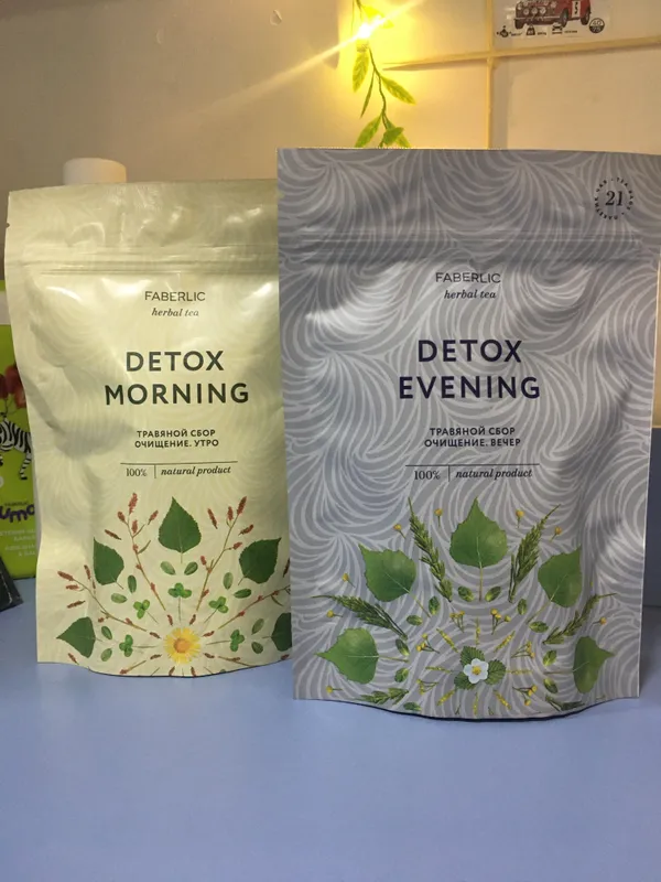 Faberlicdan detox choy nabor kunduzgi va kechgi 3