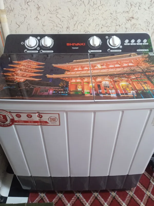 Продаётся стиральная машина Shivaki 9 кг, полуавтомат, новая 1 Продаётся стиральная машина Shivaki 9 кг, полуавтомат, новая 1