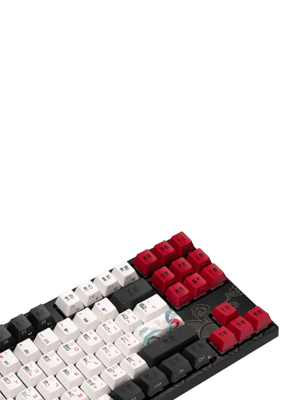 Механическая клавиатура Varmilo "Beijing Opera" VEM87, USB-A, Varmilo EC V2 Rose, EN/RU, White LED — фото 4 Механическая клавиатура Varmilo "Beijing Opera" VEM87, USB-A, Varmilo EC V2 Rose, EN/RU, White LED — фото 4