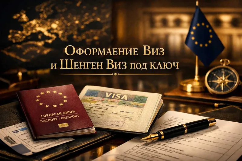 Премиальное оформление виз и Шенген виз под ключ