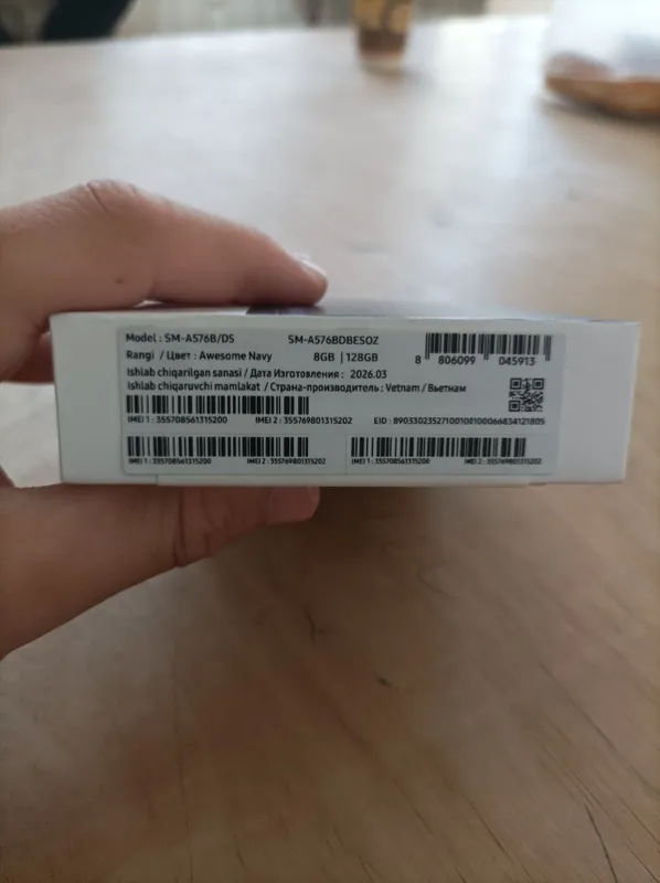 Samsung Galaxy A57 5G 8/128GB | Новый, запечатанный, гарантия — фото 3