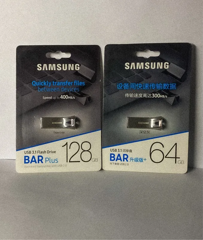Samsung BAR Plus 128GB USB 3.1- Professionallar ushın original fleshka — фото 1