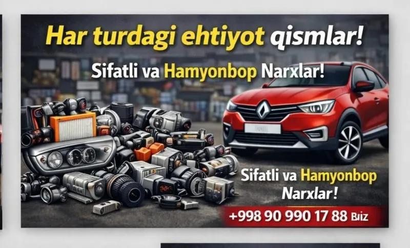 Renault Kaptur zapchastlari | Yuqori sifat, katta assortiment|Dostavka — фото 1 Renault Kaptur zapchastlari | Yuqori sifat, katta assortiment|Dostavka — фото 1