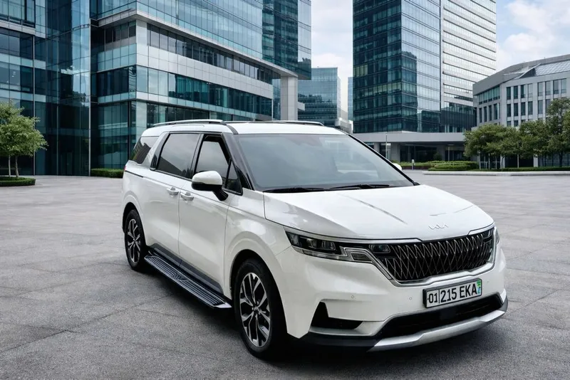 Такси в горы, перевозка, трансфер Kia Carnival