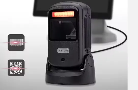 NETUM CN-40 — автоматическая настольная платформа для бесконтактного считывания 2D-штрихкодов
