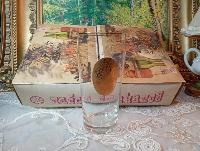 Бокалы стаканы красивые редкие 8