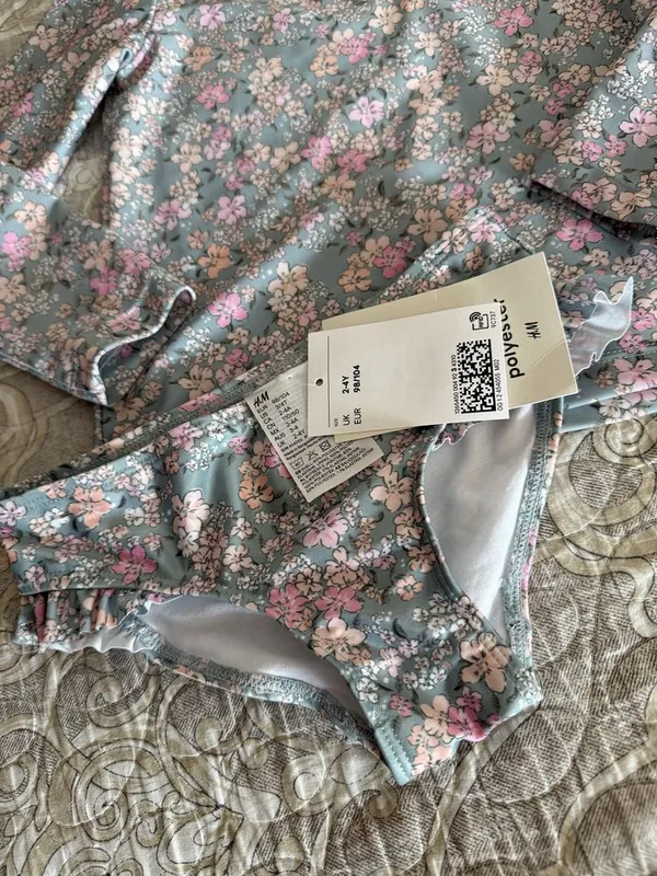 Купальник H&M на девочку 3-4 года 3