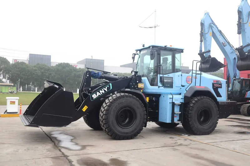 SANY Электрический фронтальный погрузчик SW956E 4