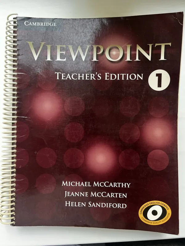 Учебники Viewpoint Teacher’s Edition 1/2 2 Учебники Viewpoint Teacher’s Edition 1/2 2