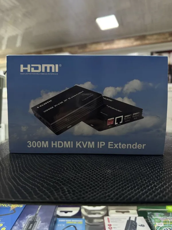 HDMI KVM IP Extender 300 м (по LAN кабелю)