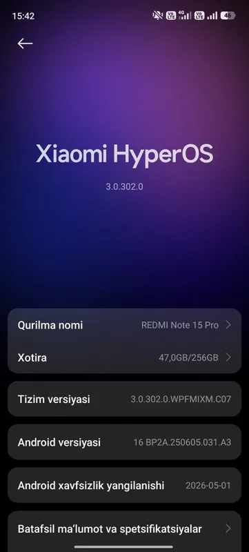Redmi note 15 pro