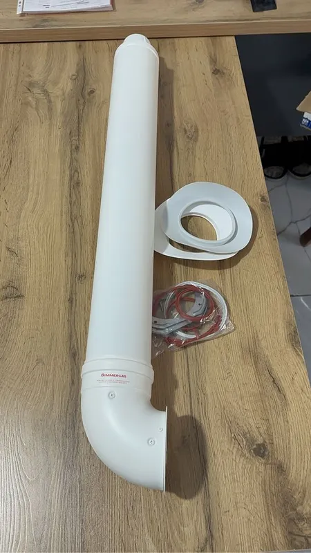 Дымоход эмалированный для двухконтурных газовых котлов IMMERGAZ! 2 Дымоход эмалированный для двухконтурных газовых котлов IMMERGAZ! 2