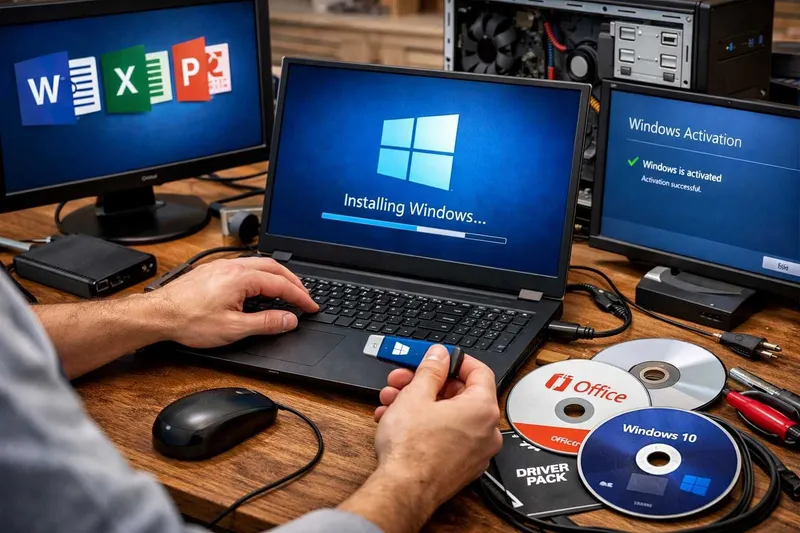 Windows o‘rnatish | Windows 10 / 11 | Office va barcha programalar — фото 1