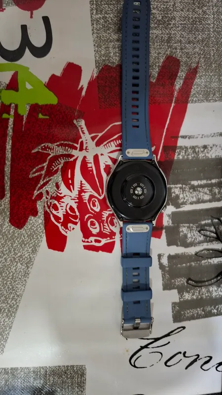 Huawei gt 5 46mm blue strap 2