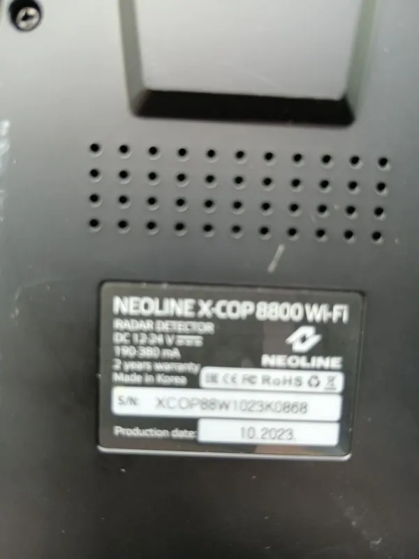 Neonline Xcop 8800 wifi 2 Neonline Xcop 8800 wifi 2
