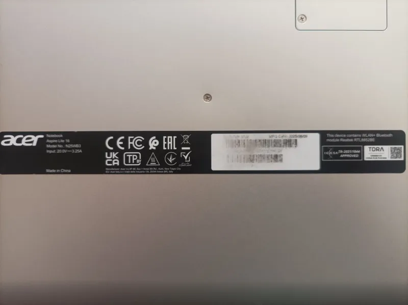Yangi Acer Aspire Lite 16 noutbuki sotiladi — фото 4