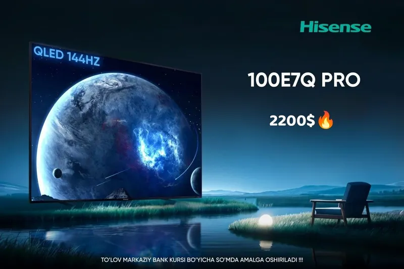 Hisense 100E7Q Pro televizori Hisense 100E7Q Pro televizori